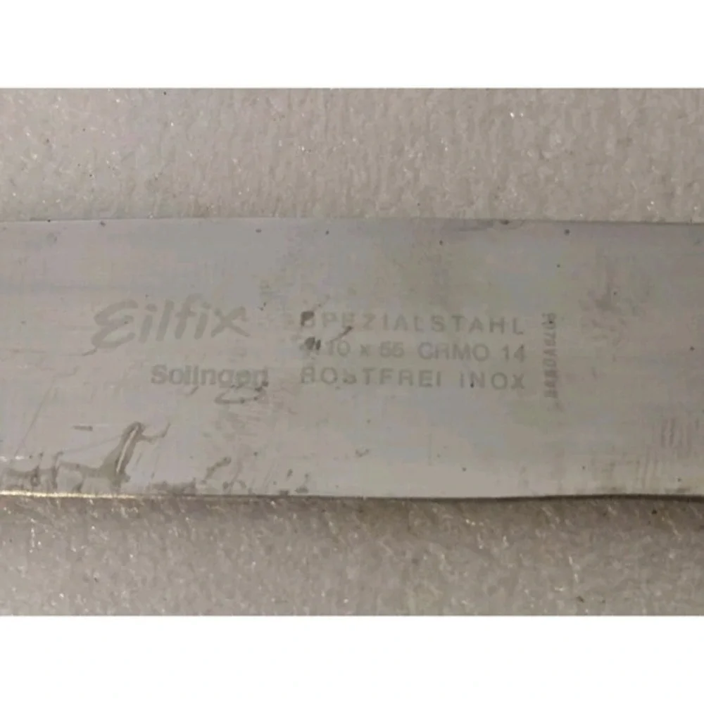 Eilfix Solingen Germany Lot Of 2 Kitchen Knives Original‎ Berufsmesser Butcher